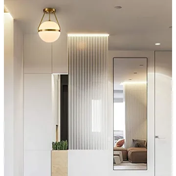 Stunning HOLKIRT Globe Ceiling Light Fixture for Any Space