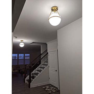 Stunning HOLKIRT Globe Ceiling Light Fixture for Any Space