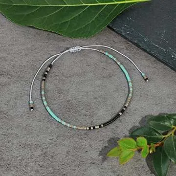 KELITCH Handmade Miyuki Seed Beads Friendship Bracelet