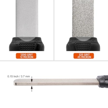 Versatile SHARPAL Dual-Grit Diamond Knife Sharpener