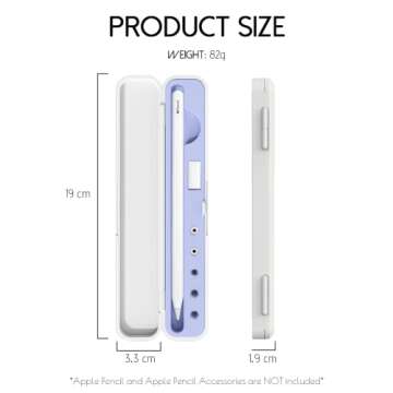 Meowster Apple Pencil Storage Box - Protective Case & Accessories