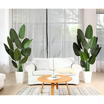 Fopamtri 6 Feet Artificial Bird of Paradise Plant