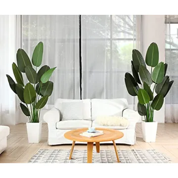 Fopamtri 6 Feet Artificial Bird of Paradise Plant