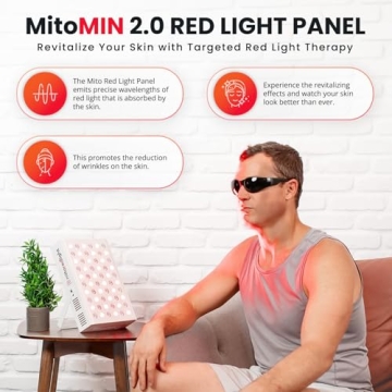 MitoMIN 2.0 Red Light Panel for At-Home Therapy