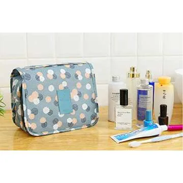 Sechunk Waterproof Toiletry Bag for Women - Stylish & Functional