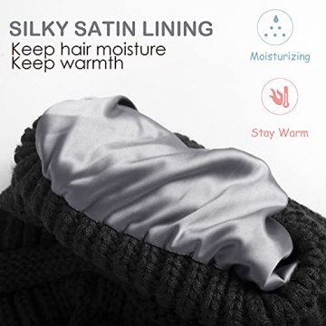 Stylish Kids Satin Lined Winter Hat for Perfect Warmth