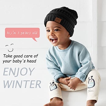 Stylish Kids Satin Lined Winter Hat for Perfect Warmth
