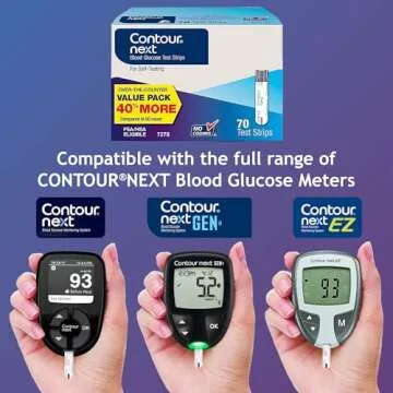 CONTOUR NEXT Test Strips for Accurate Blood Glucose Measurement