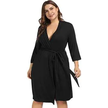 Soft Hanna Nikole Women Kimono Robe for Comfort and Style