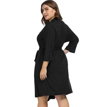 Soft Hanna Nikole Women Kimono Robe for Comfort and Style