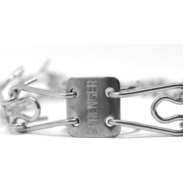 Herm Sprenger Prong Collar for Dog Training | Micro Prong Stainless Steel Ultra-Plus Dog Collar | As...