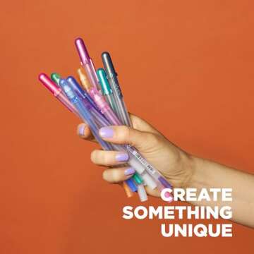 Sakura Gelly Roll Gold Shadow Pens - 5 Pack for Art and Journals