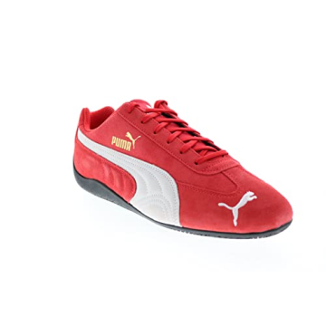 PUMA Men's Speedcat LS Motorsport Inspired Shoes, High Risk Red Puma White, 10