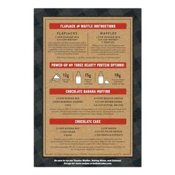 Kodiak Cakes Dark Chocolate Protein Pancake Mix, 6 Pack