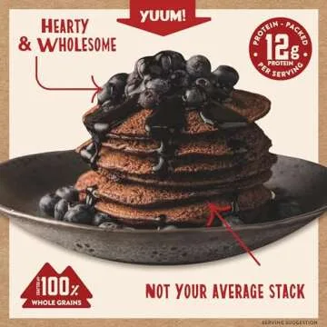 Kodiak Cakes Dark Chocolate Protein Pancake Mix, 6 Pack