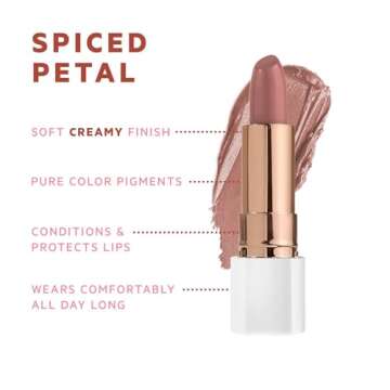 FLOWER BEAUTY By Drew Barrymore Petal Pout Lipstick - Nourishing & Highly Pigmented Lip Color with A...