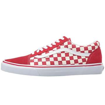 Vans Old Skool Men's Sneaker - Racing Red/White