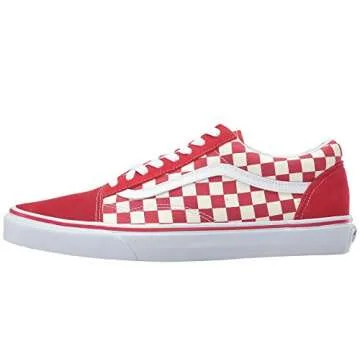 Vans Old Skool Men's Sneaker - Racing Red/White
