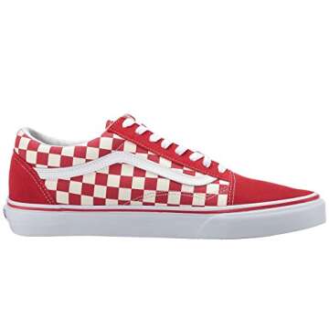 Vans Old Skool Men's Sneaker - Racing Red/White