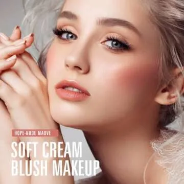 KIMUSE Soft Cream Blush - Long-Wearing Liquid Makeup
