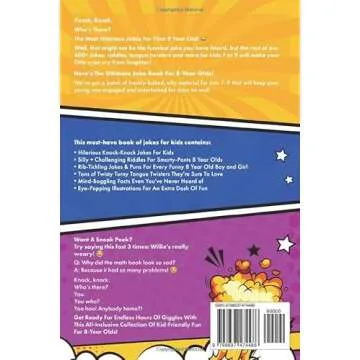 Hilarious Jokes For 8 Year Old Kids: An Awesome LOL Gag Book For Young Boys and Girls Filled With To...