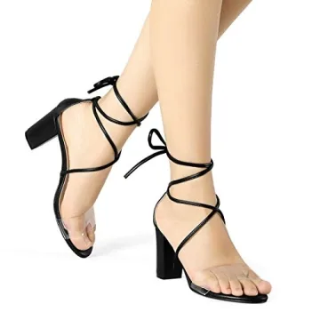 Stylish Allegra K Clear Block Heels for All Occasions