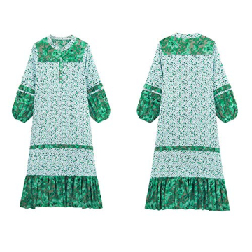 Stylish R.Vivimos Floral Maxi Dress for Summer Style