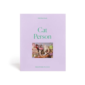 Piecework Cat Person 1000 Piece Jigsaw Puzzle for Adults