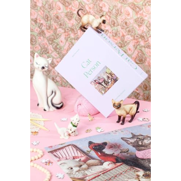 Piecework Cat Person 1000 Piece Jigsaw Puzzle for Adults
