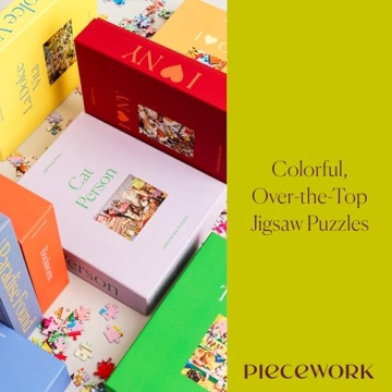 Piecework Cat Person 1000 Piece Jigsaw Puzzle for Adults