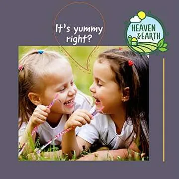 Heaven & Earth Blue Raspberry Taffy Ropes 19.5oz - Delicious & Guilt-Free Treats