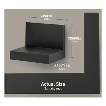 Command Display Ledges, Damage-Free, Easy Install Shelves