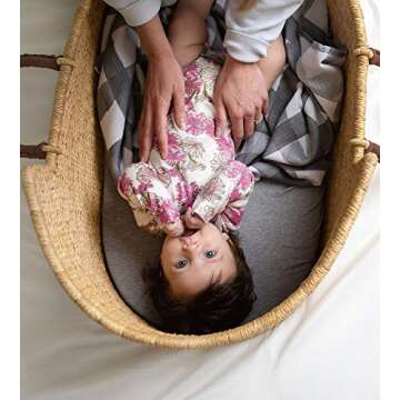 Burt's Bees Baby Bassinet Sheets: 100% Organic Cotton