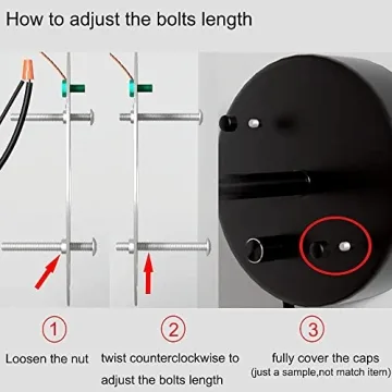 Stylish DANSEER Edison Brass Wall Sconces for Easy Installation