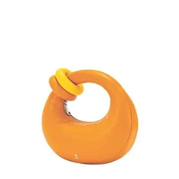 JW PEI Women's Abacus Top Handle Bag - Stylish Orange Color