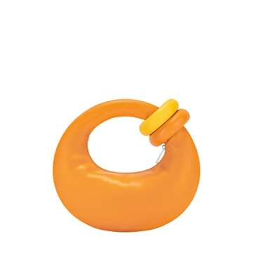 JW PEI Women's Abacus Top Handle Bag - Stylish Orange Color