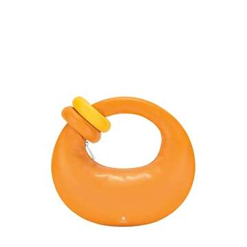 JW PEI Women's Abacus Top Handle Bag - Stylish Orange Color