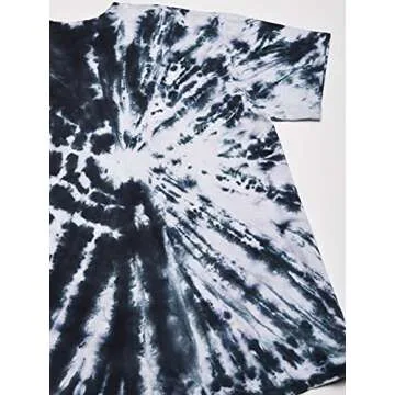 Liquid Blue Kiss Destroyer 1976 Tie Dye Short Sleeve T-shirt