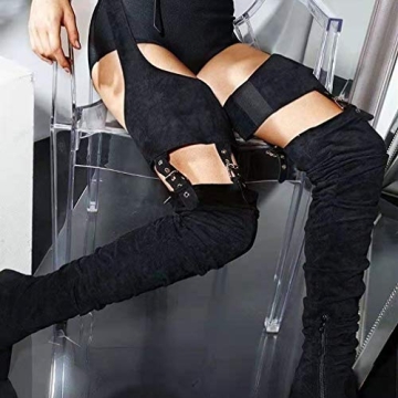 Stylish DETOGNI Over The Knee Boots for Women