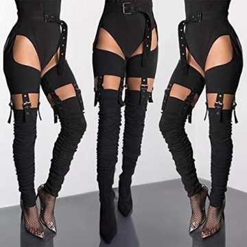 Stylish DETOGNI Over The Knee Boots for Women