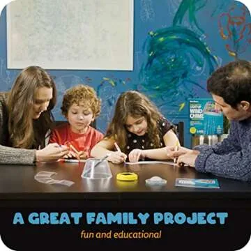 Make Your Own Solar-Powered Light-Up Wind Chime DIY Kit - STEM Toys Fun Science, Summer Easter Craft Gifts for Kids Year Old Boys & Girls Arts and Crafts - Kids Art Project, Kid Activities Kits