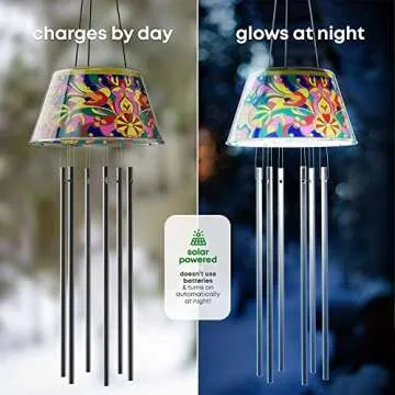 Make Your Own Solar-Powered Light-Up Wind Chime DIY Kit - STEM Toys Fun Science, Summer Easter Craft Gifts for Kids Year Old Boys & Girls Arts and Crafts - Kids Art Project, Kid Activities Kits