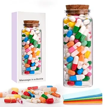 Mini Capsule Letters in a Bottle 100 Pcs for Unique Emotional Messages