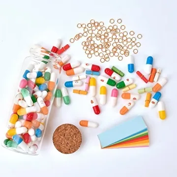 Mini Capsule Letters in a Bottle Gift for Loved Ones