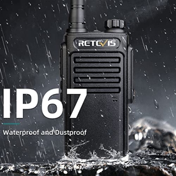 Retevis RT47 Waterproof 2 Way Radio Walkie Talkies