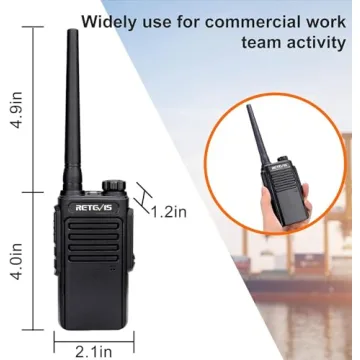 Retevis RT47 Waterproof 2 Way Radio Walkie Talkies