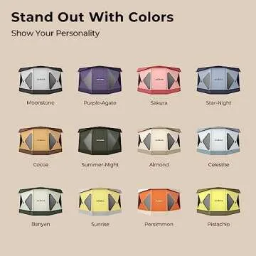 ACACIA Space XL Tent for Camping and Glamping Experience