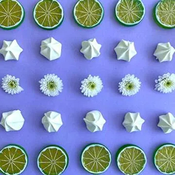 Krunchy Melts Original Meringue Cookies | Key Lime Flavor | Only 80 Calories Per Serving | Fat Free, Gluten Free, Dairy Free (4 Oz)