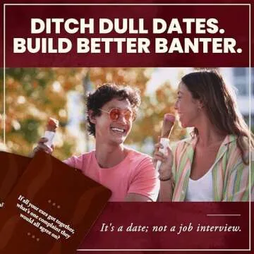 SO ... … More Than Friends - Conversation Cards for Couples & Potential Partners - Deepen Connections & Spark Meaningful Discussions w/Fun Card Games