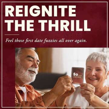 SO ... … More Than Friends - Conversation Cards for Couples & Potential Partners - Deepen Connections & Spark Meaningful Discussions w/Fun Card Games